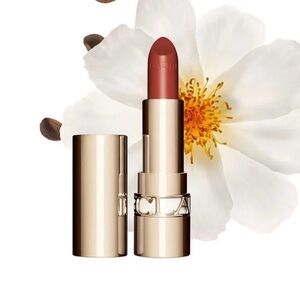 New Clarins Satin Lipstick 737 Joli Rouge - spicy cinnamon